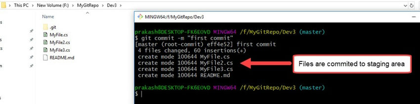 Local git repositories